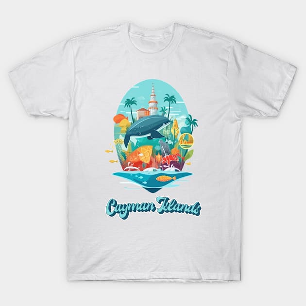 Cayman Islands T-Shirt by MBNEWS